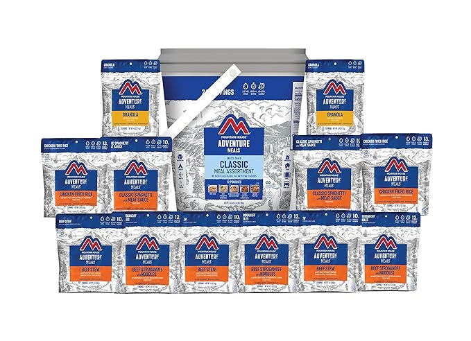 Mountain House Classic Bucket | Freeze Dried Backpacking & Camping Food
