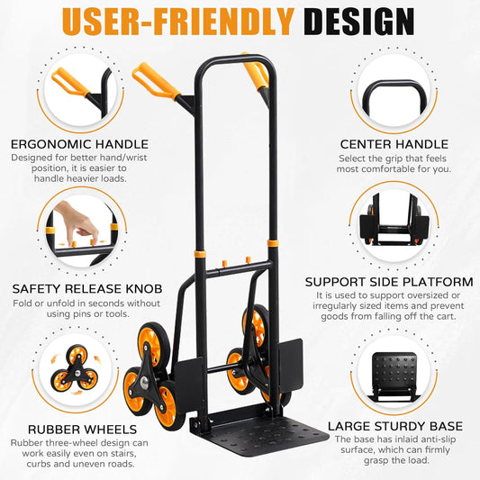 Stair Climber Hand Truck Dolly