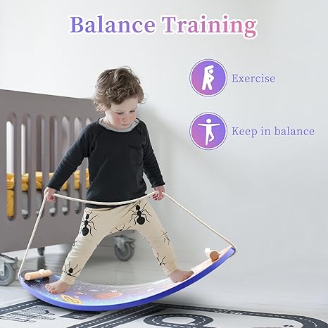 Wooden Wobble Balance Board