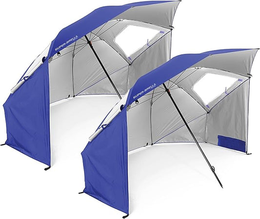 Sport-Brella Super-Brella SPF 50+ Sun and Rain Canopy Umbrella