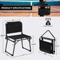 Stadium Seat with Back Support