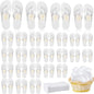 Therwen 24 Pairs Size 9 Bulk Women Flip Flops