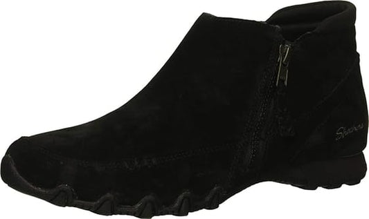Skechers Bikers - Zippiest - Moc-toe Outside Zip Bootie