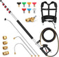 24 FT Telescoping Pressure Washer Wand with Power Washer Extension Wand