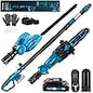Saker Pole Saw and Pole Hedge Trimmer for Tree Trimming